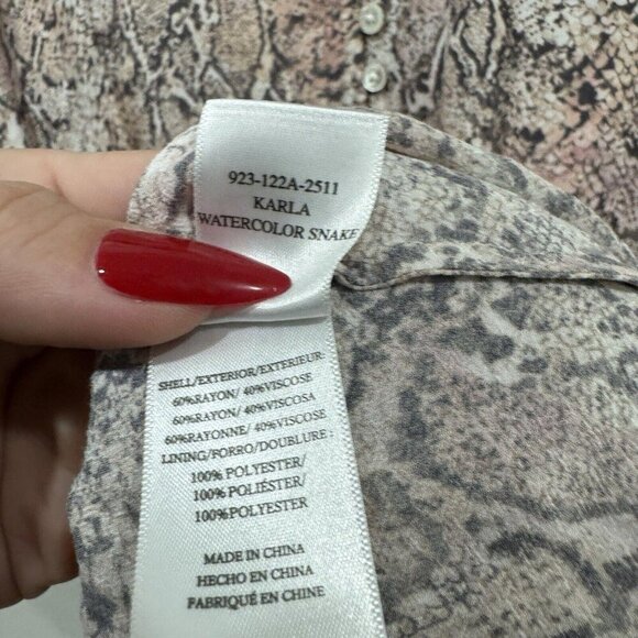 Rails Floral Print Dress in Pink and Gray - Picture 8 of 9